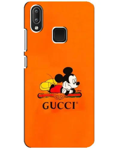 Чехол для Vivo Y95 с картинкой «Микки Маус Gucci — оранж» Чехол для Vivo Y95 с картинкой «Микки Маус Gucci — оранж»