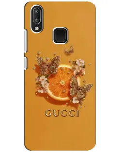 Чехол для Vivo Y95 с картинкой «Gucci — золотые бабочки» Чехол для Vivo Y95 с картинкой «Gucci — золотые бабочки»