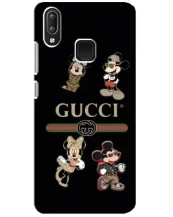 Чехол для Vivo Y95 с картинкой «Gucci — герои Disney и монограмма» Чехол для Vivo Y95 с картинкой «Gucci — герои Disney и монограмма»