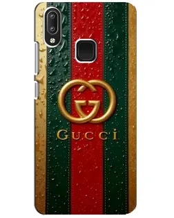 Чехол для Vivo Y95 с картинкой «Gucci — фирменная полоса и золото» Чехол для Vivo Y95 с картинкой «Gucci — фирменная полоса и золото»