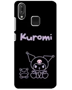 Чехол для Vivo Y95 с картинкой «Kuromi — черный минимализм» Чехол для Vivo Y95 с картинкой «Kuromi — черный минимализм»