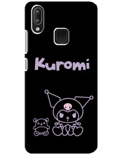Чехол для Vivo Y95 с картинкой «Kuromi — черный минимализм» Чехол для Vivo Y95 с картинкой «Kuromi — черный минимализм»