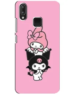 Чехол для Vivo Y95 с картинкой «My Melody и Kuromi» Чехол для Vivo Y95 с картинкой «My Melody и Kuromi»