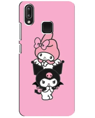 Чехол для Vivo Y95 с картинкой «My Melody и Kuromi» Чехол для Vivo Y95 с картинкой «My Melody и Kuromi»
