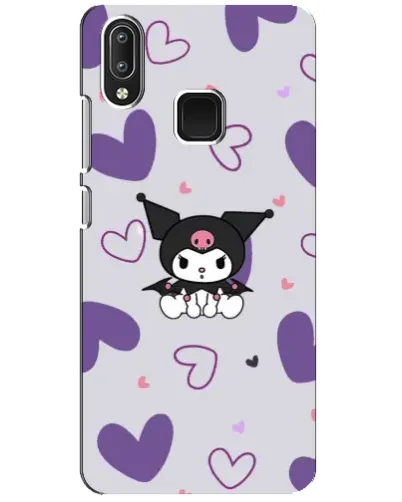 Чехол для Vivo Y95 с картинкой «Kuromi и лавандовые сердца» Чехол для Vivo Y95 с картинкой «Kuromi и лавандовые сердца»