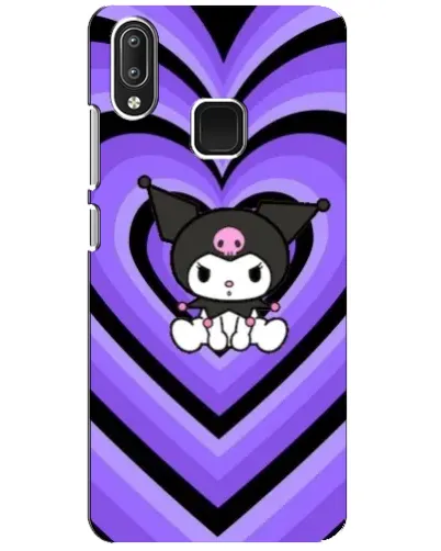 Чехол для Vivo Y95 с картинкой «Kuromi и фиолетовые сердца» Чехол для Vivo Y95 с картинкой «Kuromi и фиолетовые сердца»
