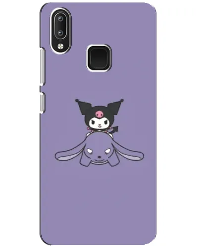 Чехол для Vivo Y95 с картинкой «Kuromi на лиловом фоне» Чехол для Vivo Y95 с картинкой «Kuromi на лиловом фоне»