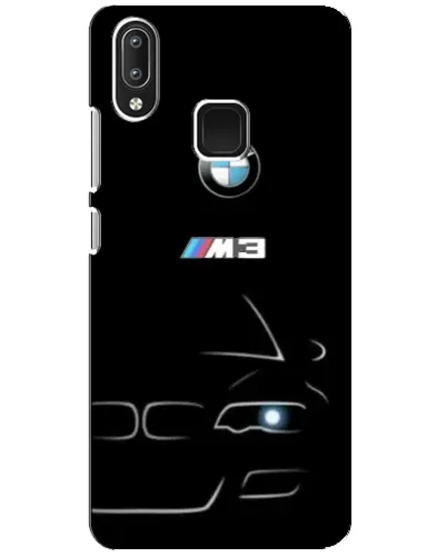 Чехол для Vivo Y95 с картинкой «Минималистичный принт BMW M3» Чехол для Vivo Y95 с картинкой «Минималистичный принт BMW M3»