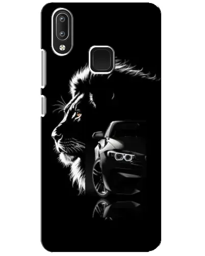 Чехол для Vivo Y95 с картинкой «BMW и лев» Чехол для Vivo Y95 с картинкой «BMW и лев»