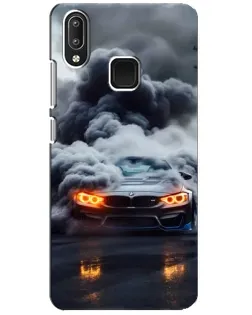 Чехол для Vivo Y95 с картинкой «BMW в дыму»
