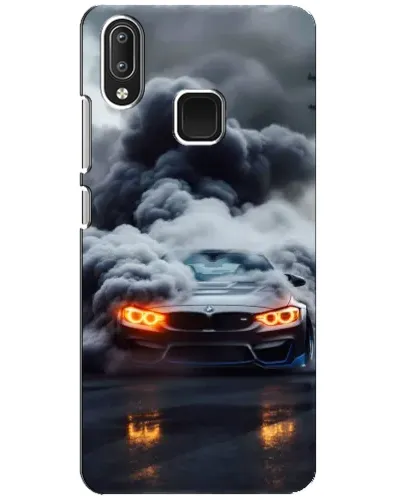 Чехол для Vivo Y95 с картинкой «BMW в дыму» Чехол для Vivo Y95 с картинкой «BMW в дыму»