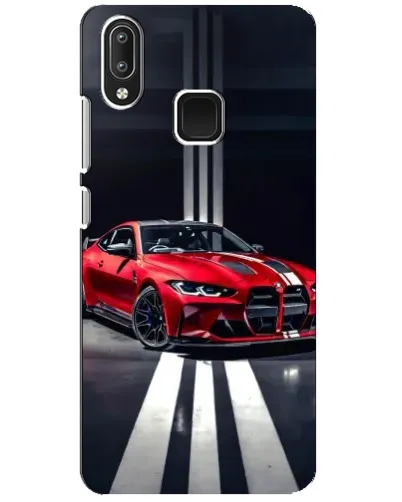 Чехол для Vivo Y95 с картинкой «Красная BMW на дороге» Чехол для Vivo Y95 с картинкой «Красная BMW на дороге»
