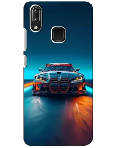 Чехол для Vivo Y95 с картинкой «BMW — огни неона» Чехол для Vivo Y95 с картинкой «BMW — огни неона»