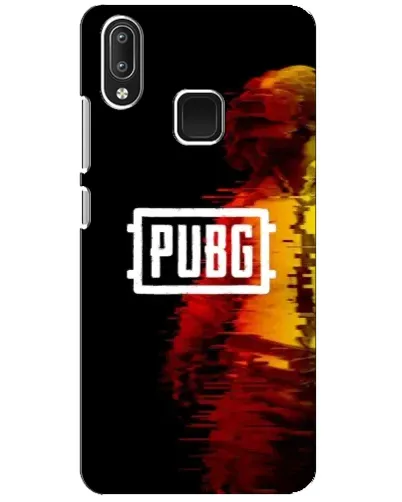 Чехол для Vivo Y95 с картинкой «Яркий логотип PUBG»