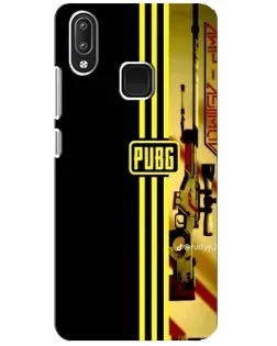 Чехол для Vivo Y95 с картинкой «PUBG — камуфляжный шлем»