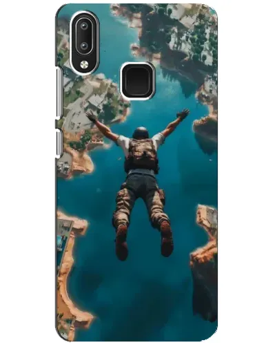 Чехол для Vivo Y95 с картинкой «PUBG — свободное падение»