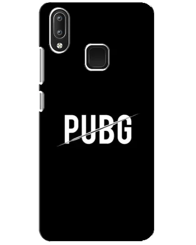 Чехол для Vivo Y95 с картинкой «PUBG — белый логотип»