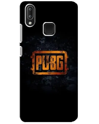 Чехол для Vivo Y95 с картинкой «PUBG — золотой логотип»