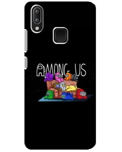 Чехол для Vivo Y95 с картинкой «Логотип Among Us»
