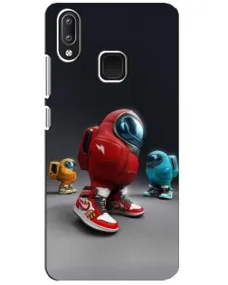 Чехол для Vivo Y95 с картинкой «Among Us — 3D стиль»
