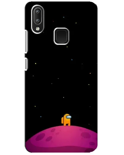 Чехол для Vivo Y95 с картинкой «Одинокий герой на планете»