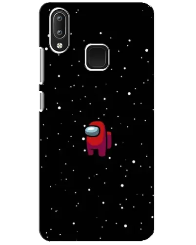 Чехол для Vivo Y95 с картинкой «Красный Among Us»