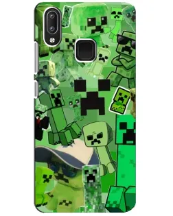 Чехол для Vivo Y95 с картинкой «Криперы Minecraft» Чехол для Vivo Y95 с картинкой «Криперы Minecraft»