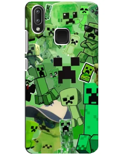 Чехол для Vivo Y95 с картинкой «Криперы Minecraft» Чехол для Vivo Y95 с картинкой «Криперы Minecraft»