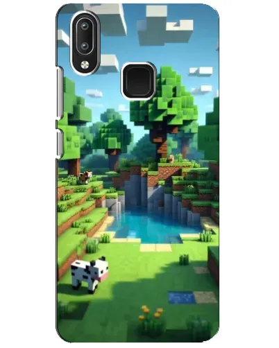 Чехол для Vivo Y95 с картинкой «Minecraft летний день» Чехол для Vivo Y95 с картинкой «Minecraft летний день»