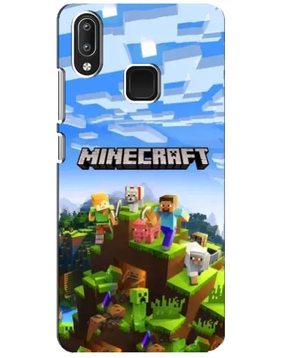 Чехол для Vivo Y95 с картинкой «Minecraft классический мир» Чехол для Vivo Y95 с картинкой «Minecraft классический мир»