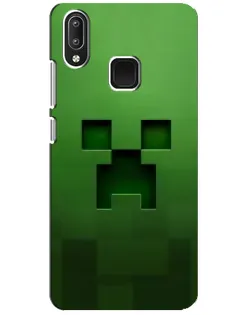 Чехол для Vivo Y95 с картинкой «Крипер микро-дизайн» Чехол для Vivo Y95 с картинкой «Крипер микро-дизайн»