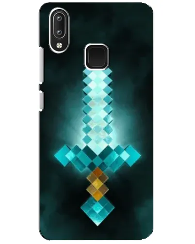 Чехол для Vivo Y95 с картинкой «Алмазный меч неон» Чехол для Vivo Y95 с картинкой «Алмазный меч неон»