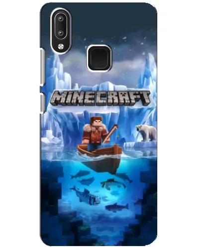 Чехол для Vivo Y95 с картинкой «Minecraft ледяной мир» Чехол для Vivo Y95 с картинкой «Minecraft ледяной мир»