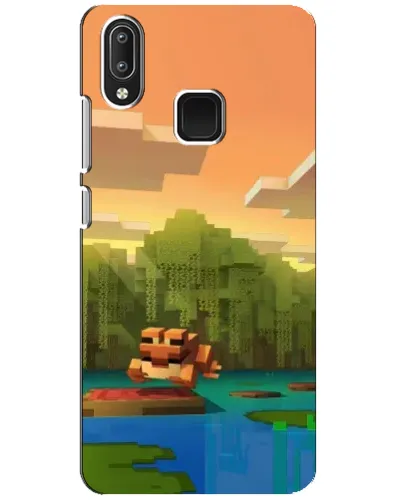 Чехол для Vivo Y95 с картинкой «Майнкрафт закат солнца» Чехол для Vivo Y95 с картинкой «Майнкрафт закат солнца»