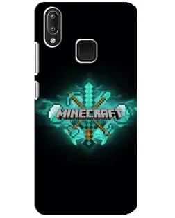 Чехол для Vivo Y95 с картинкой «Minecraft Diamond лого» Чехол для Vivo Y95 с картинкой «Minecraft Diamond лого»
