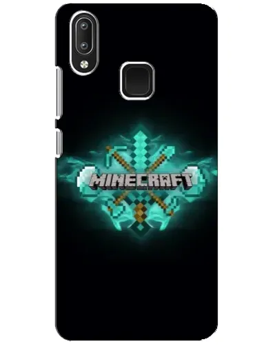 Чехол для Vivo Y95 с картинкой «Minecraft Diamond лого» Чехол для Vivo Y95 с картинкой «Minecraft Diamond лого»