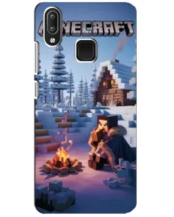 Чехол для Vivo Y95 с картинкой «Зимний Minecraft» Чехол для Vivo Y95 с картинкой «Зимний Minecraft»