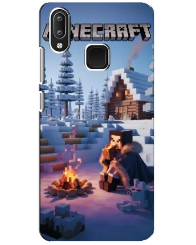Чехол для Vivo Y95 с картинкой «Зимний Minecraft» Чехол для Vivo Y95 с картинкой «Зимний Minecraft»