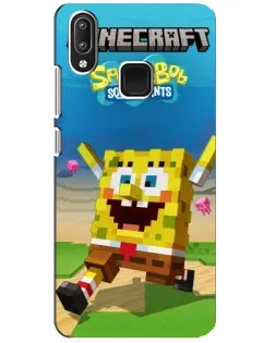 Чехол для Vivo Y95 с картинкой «Губка Боб Minecraft» Чехол для Vivo Y95 с картинкой «Губка Боб Minecraft»