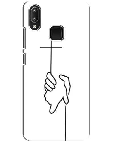 Чехол для Vivo Y95 с картинкой «Рука держит» Чехол для Vivo Y95 с картинкой «Рука держит»