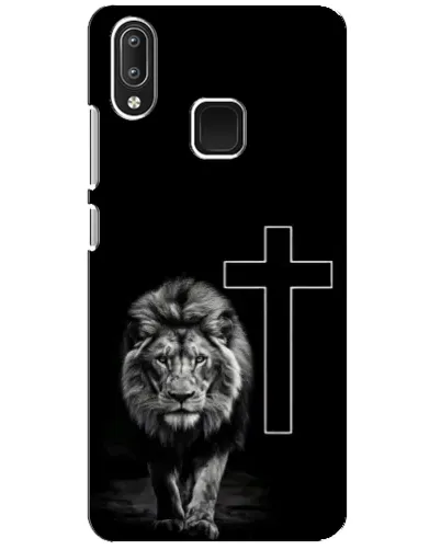 Чехол для Vivo Y95 с картинкой «Лев и Крест» Чехол для Vivo Y95 с картинкой «Лев и Крест»