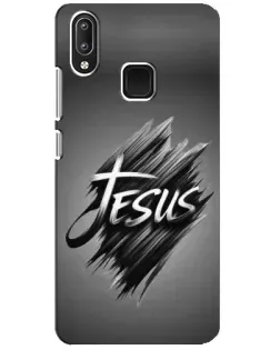 Чехол для Vivo Y95 с картинкой «Надпись Jesus Graffiti»