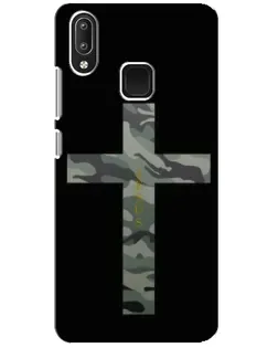 Чехол для Vivo Y95 с картинкой «Милитари Крест»