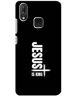 Чехол для Vivo Y95 с картинкой «Вертикаль веры Jesus»