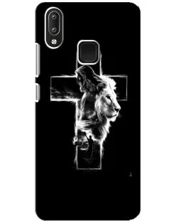 Чехол для Vivo Y95 с картинкой «Сияющий крест Jesus»