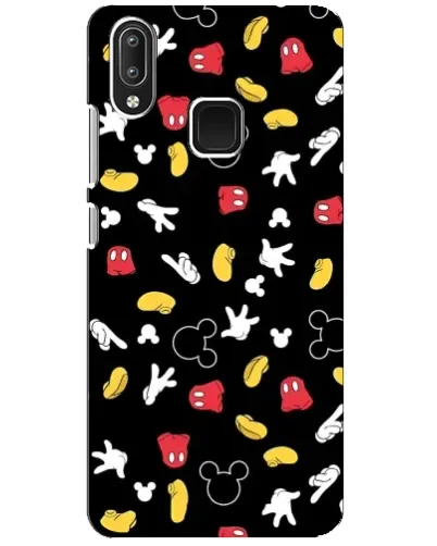 Чехол для Vivo Y95 с картинкой «Графический принт лапок» Чехол для Vivo Y95 с картинкой «Графический принт лапок»