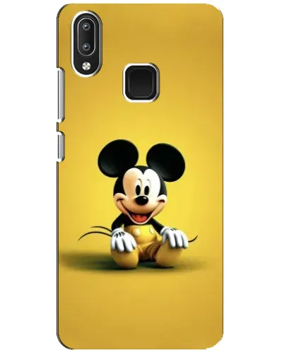Чехол для Vivo Y95 с картинкой «Микки на желтом» Чехол для Vivo Y95 с картинкой «Микки на желтом»