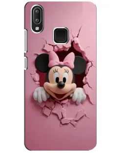 Чехол для Vivo Y95 с картинкой «Минни сквозь стену»