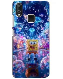 Чехол для Vivo Y95 с картинкой «Неоновый океан»
