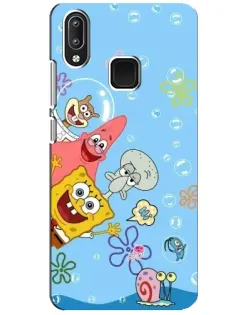 Чехол для Vivo Y95 с картинкой «Веселые пузырьки»
